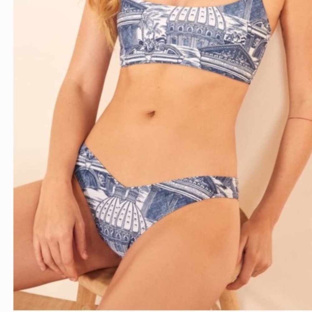 Reformation Matador Bikini Bottom in Romanesque